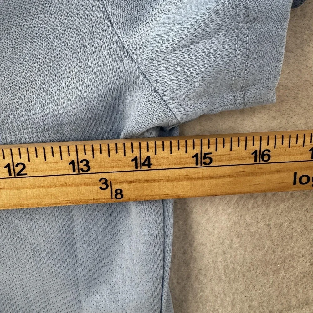 Izod Polo Shirt Girls Small Blue Schoolwear Moisture Wicking UPF 30 Uniform‎